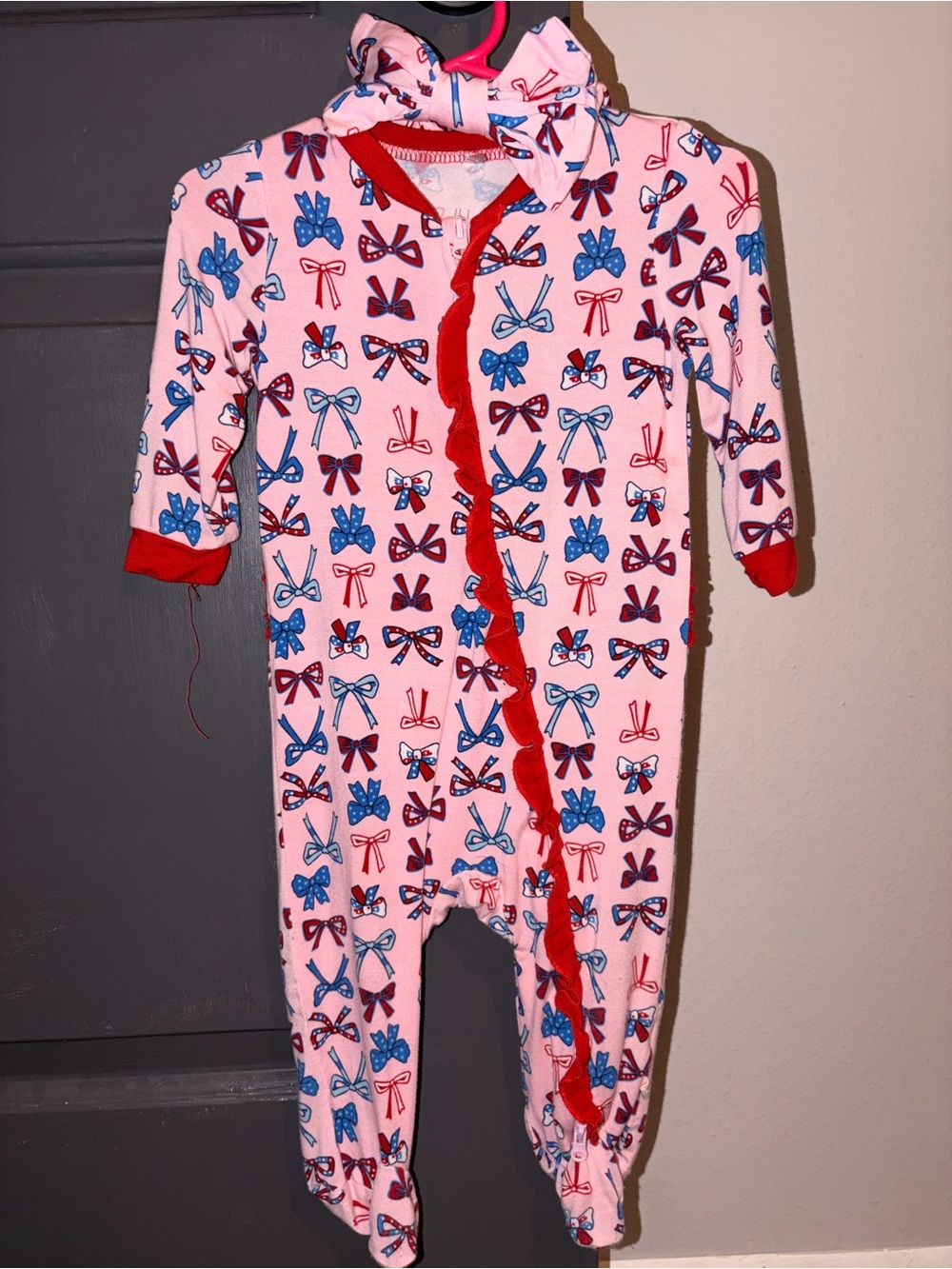 Milkberry footed pjs 6-9M